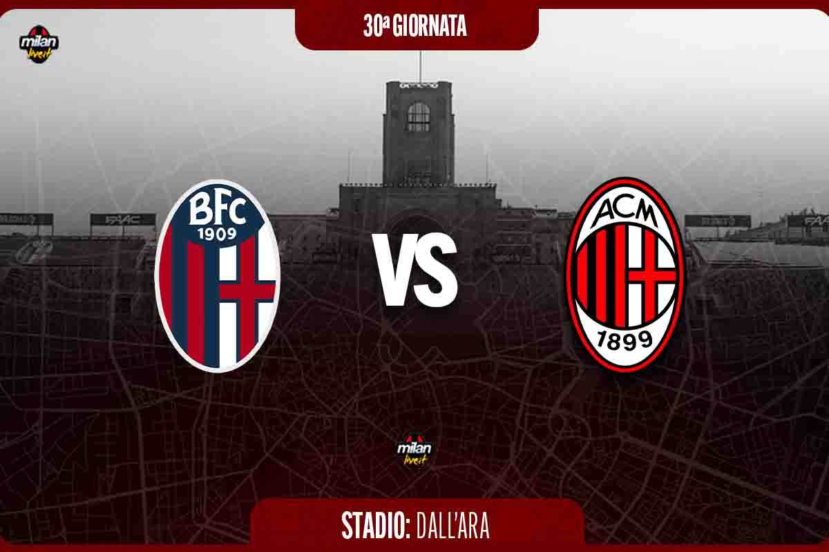 Bologna Milan diretta live cronaca risultato tempo reale
