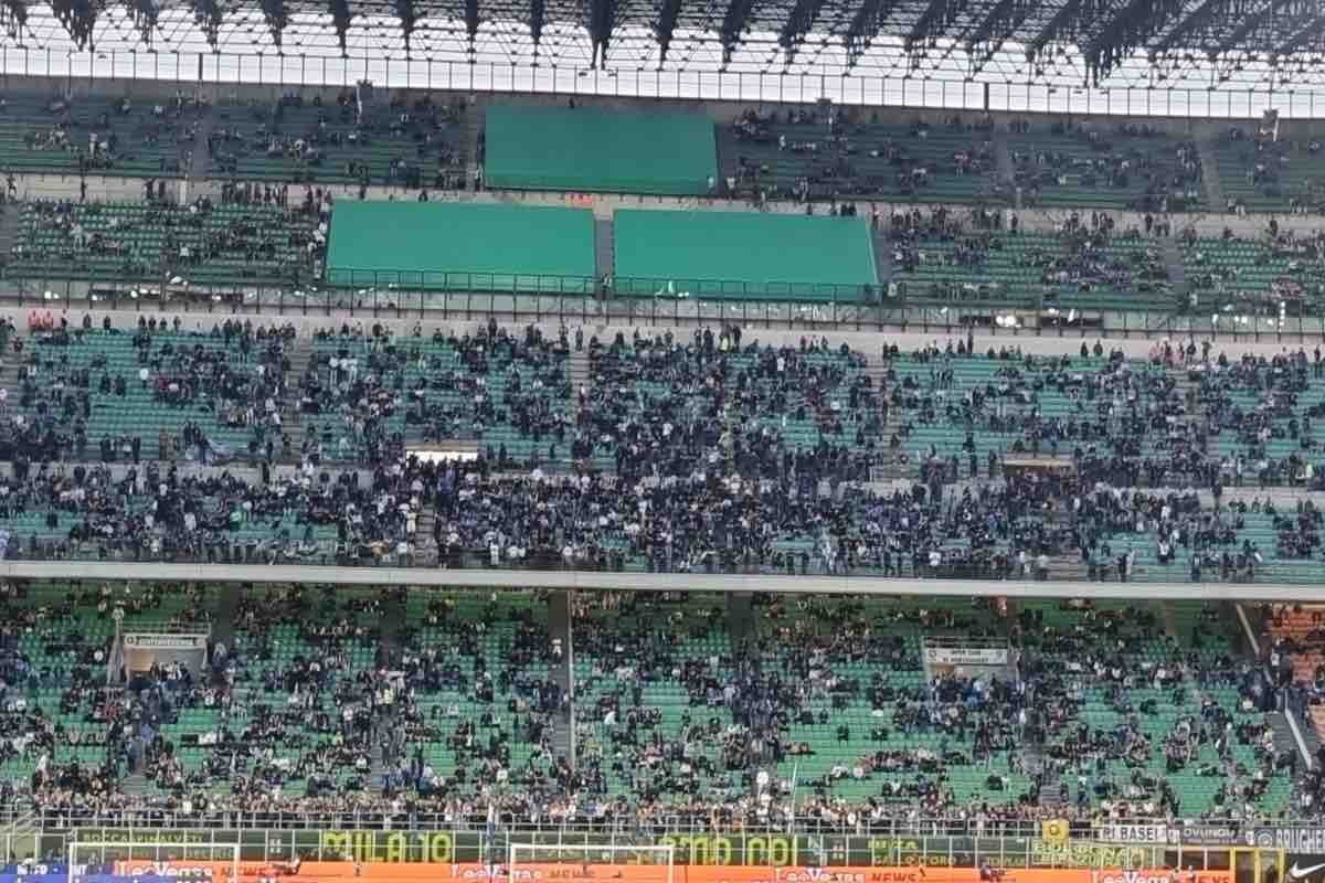 Protesta tifosi Inter