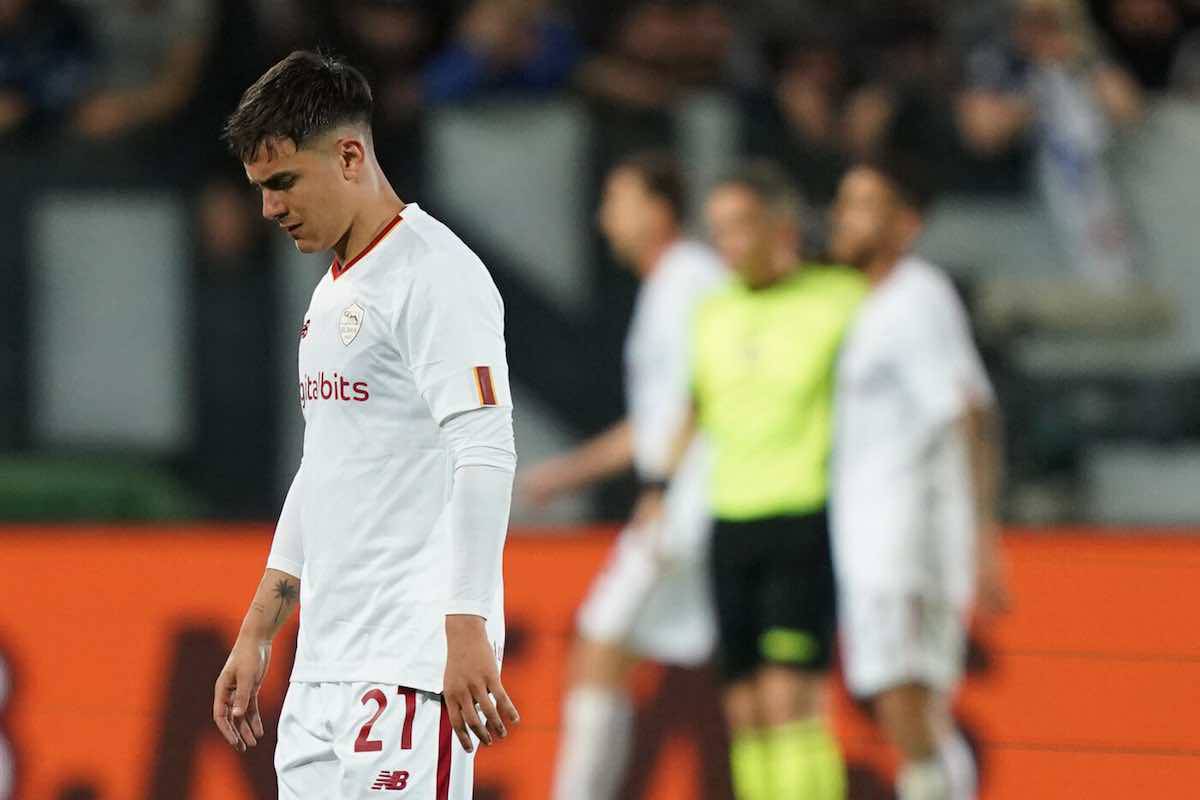 Roma infortunio Dybala