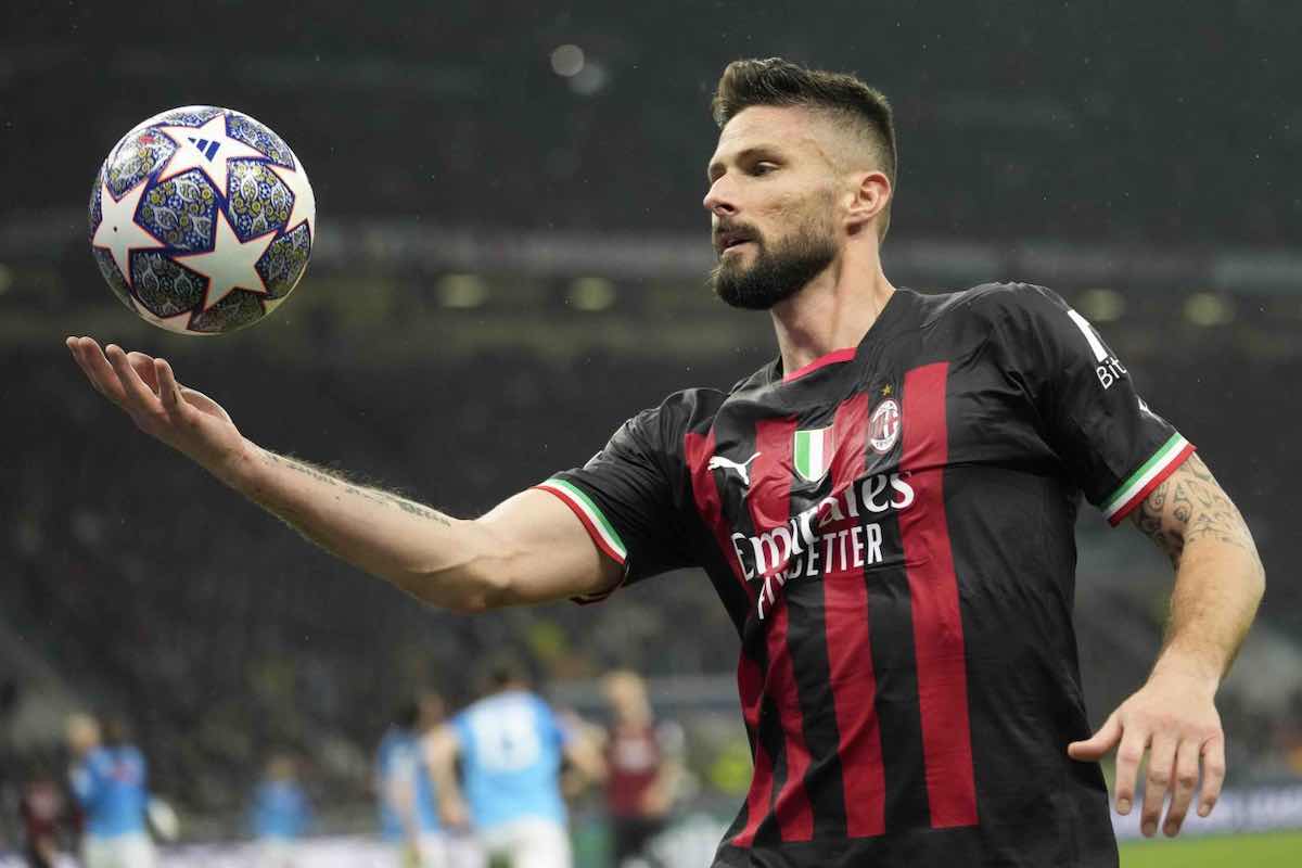 Milan titolare Giroud