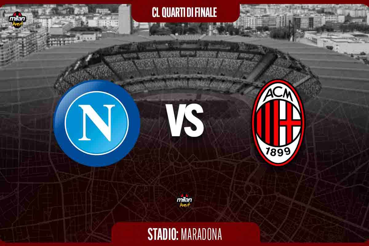 Napoli Milan diretta live risultato tempo reale