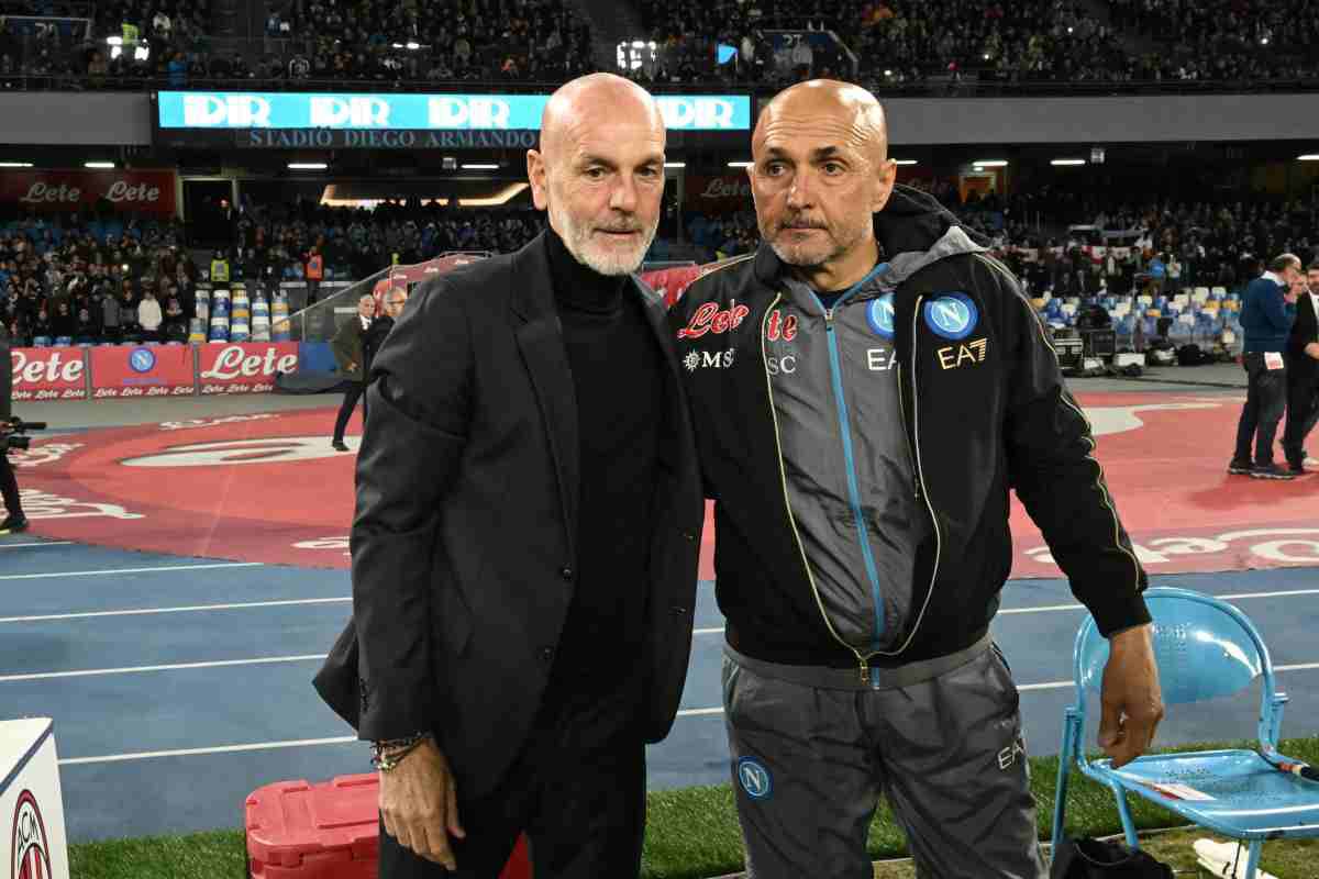 Milan Napoli Kalulu Osimhen Simeone Raspadori
