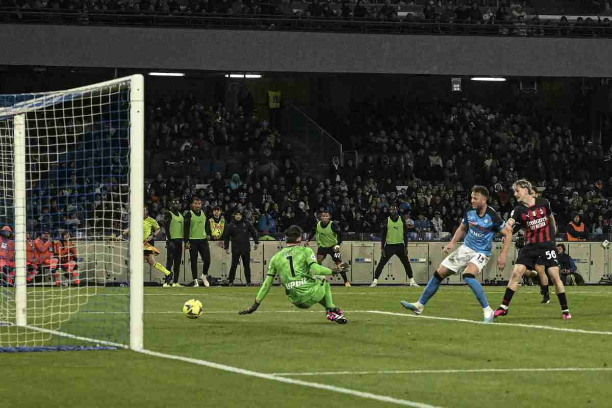 Saelemaekers gol Napoli Milan Anderlecht