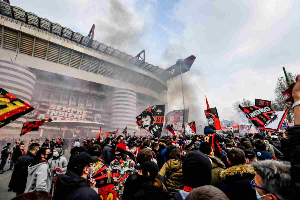 Milan-Napoli tifosi