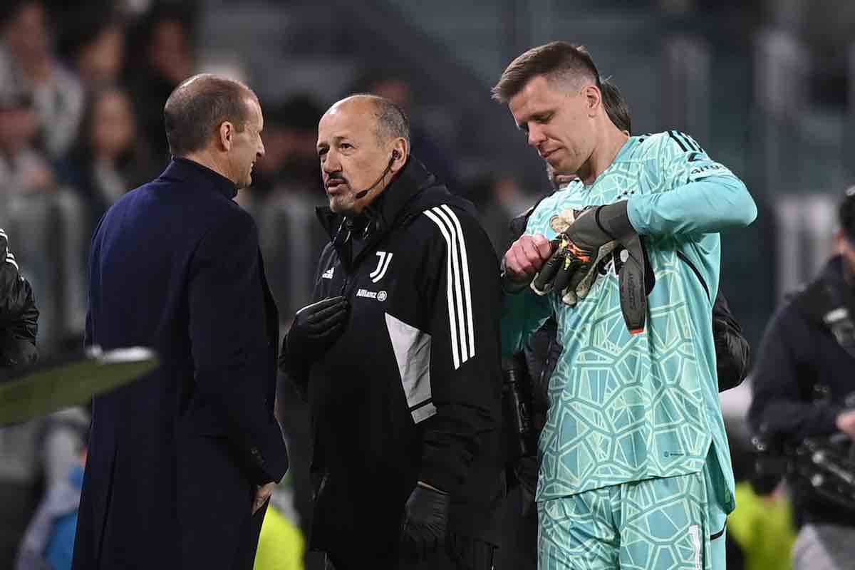 Juve Szczesny malore