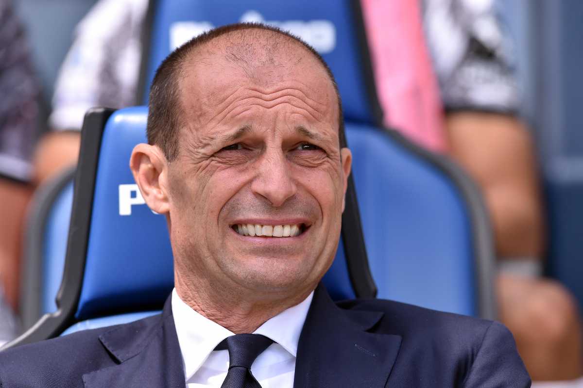 Vlahovic Allegri Juventus Milan