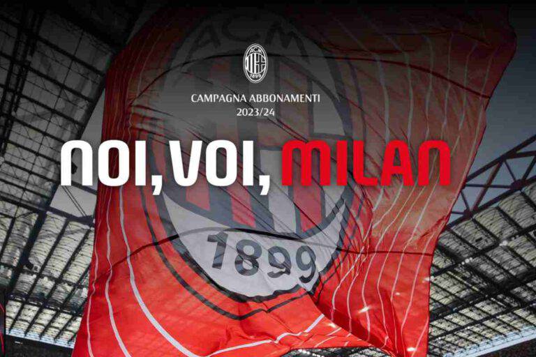 "Noi, Voi, Milan" inizia la campagna abbonamenti 2023/2025 (VIDEO)