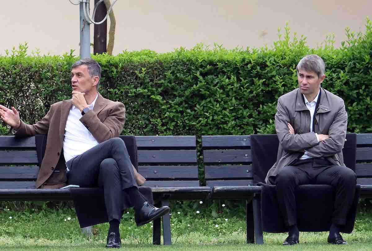 Maldini e Massara a pranzo con il River Plate