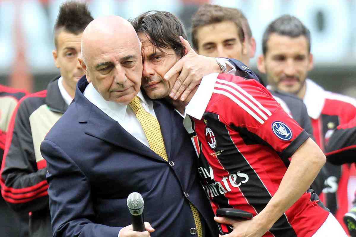 Pippo Inzaghi Milan Allegri Galliani