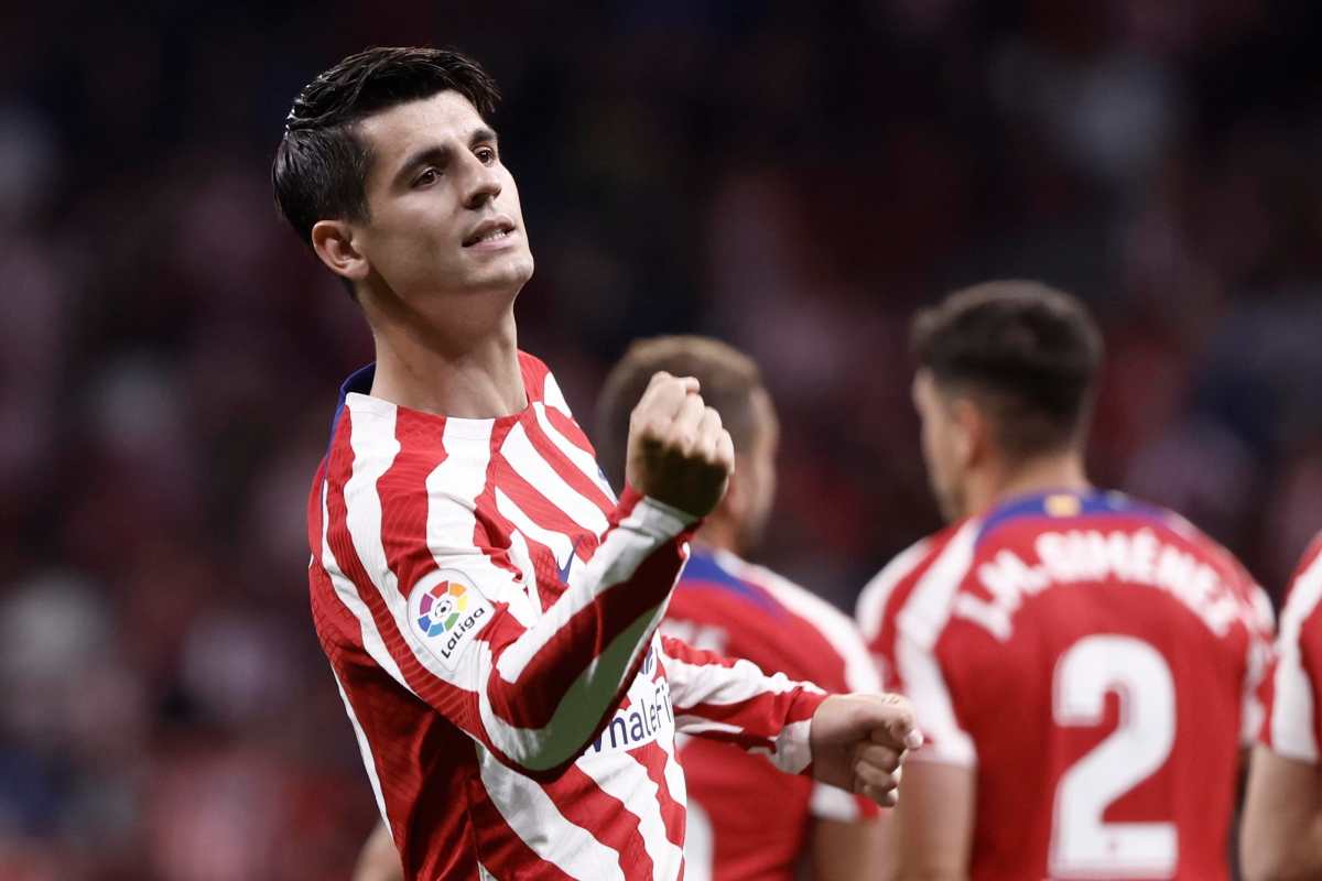 Alvaro Morata Milan Atletico
