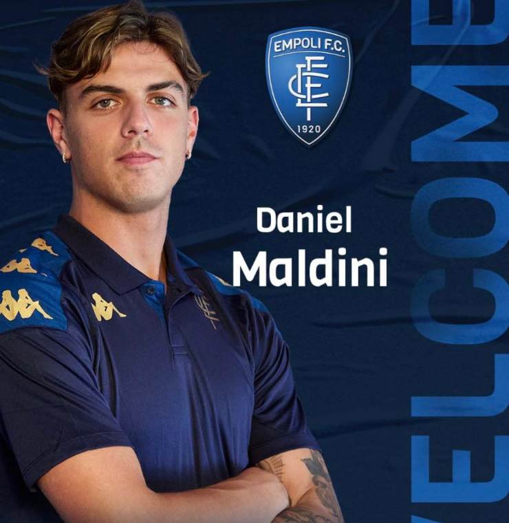 Milan, Daniel Maldini ufficiale cessione all'Empoli