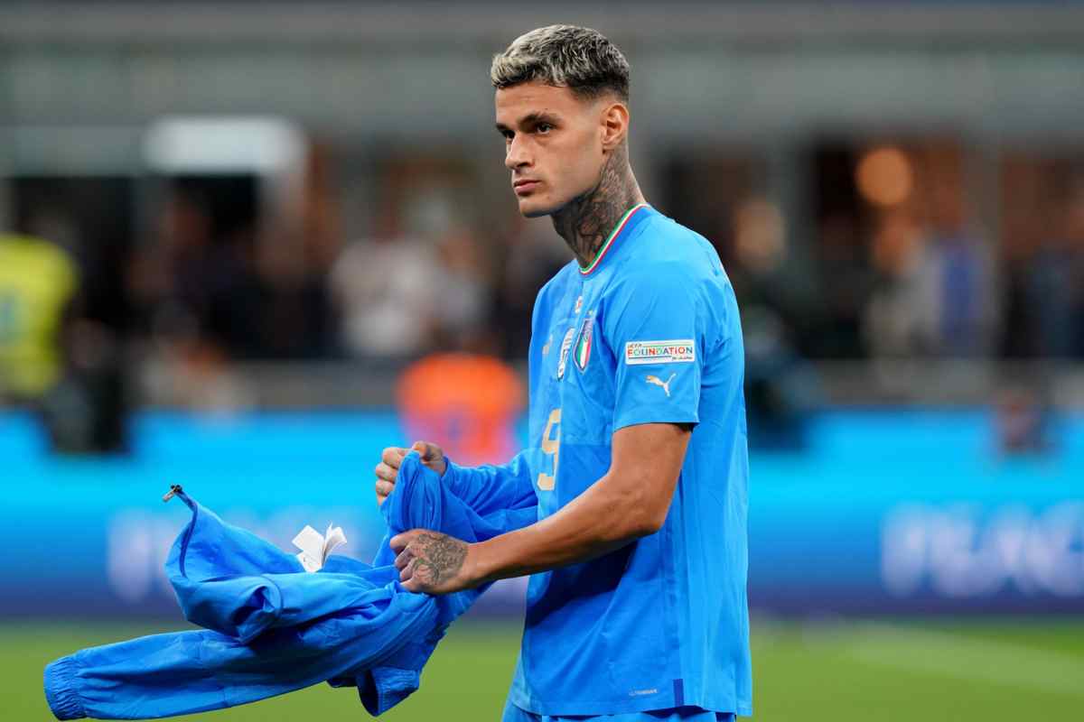 Scamacca duello Juve-Milan