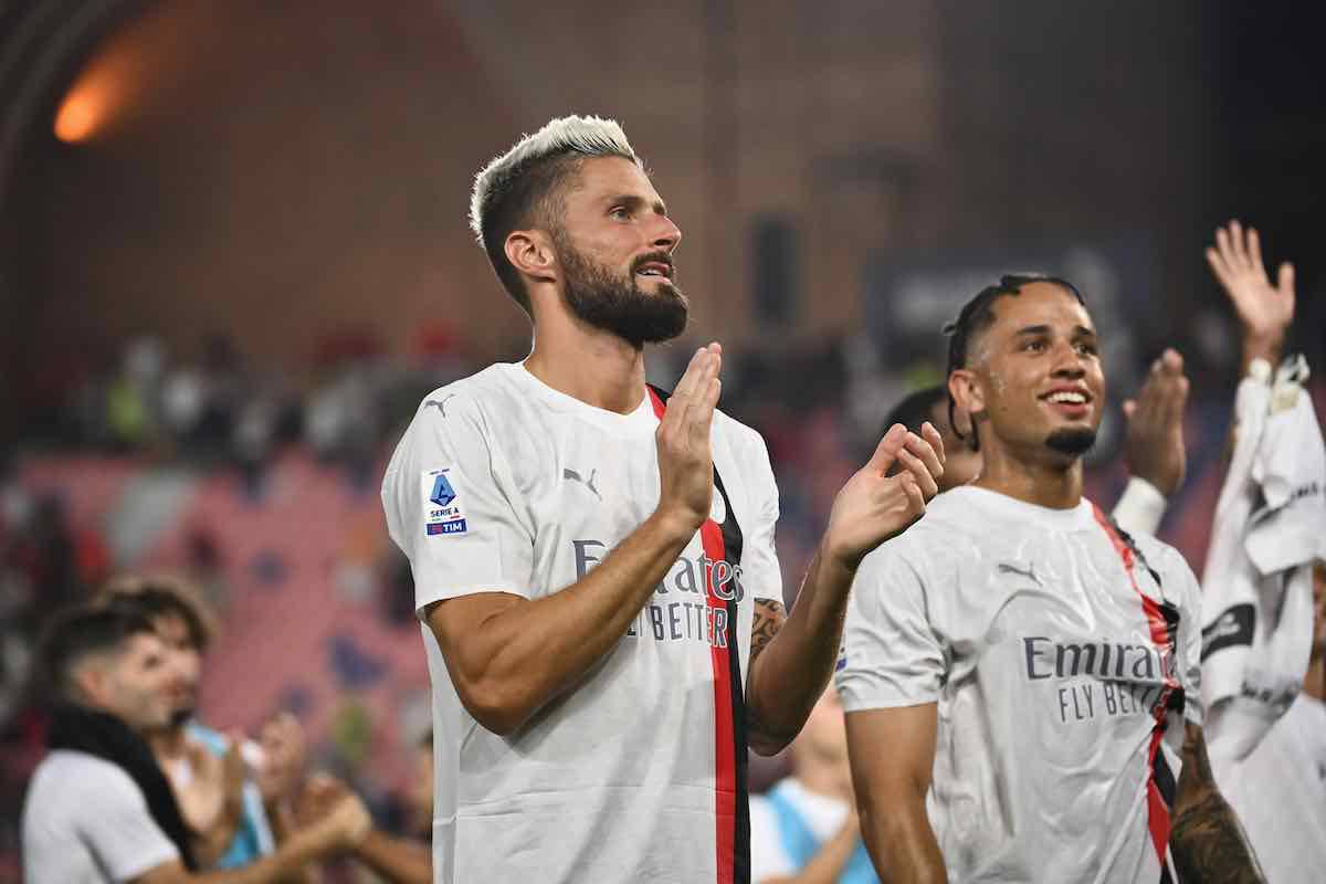 Milan vice Giroud