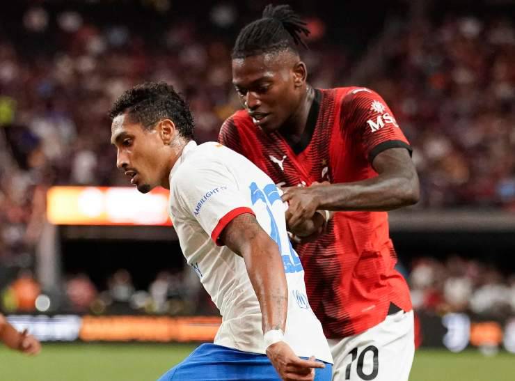 Rafael Leao su mercato e fascia da capitano