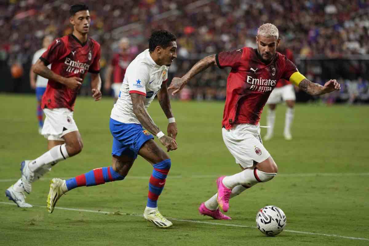 Milan vice Theo Hernandez
