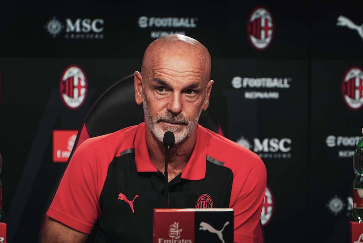 Pioli conferenza stampa Milan Torino