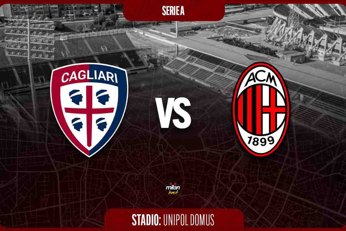 Cagliari-Milan in diretta: il risultato in tempo reale