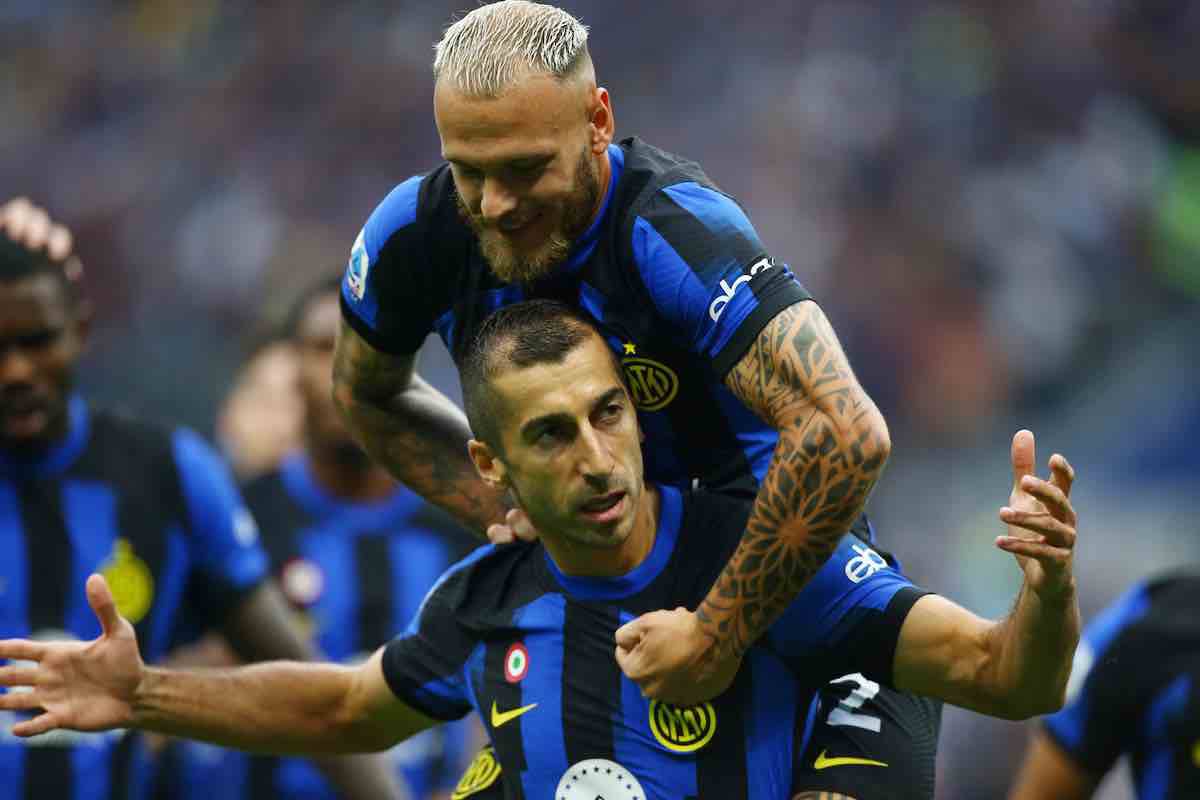 Inter prima classifica
