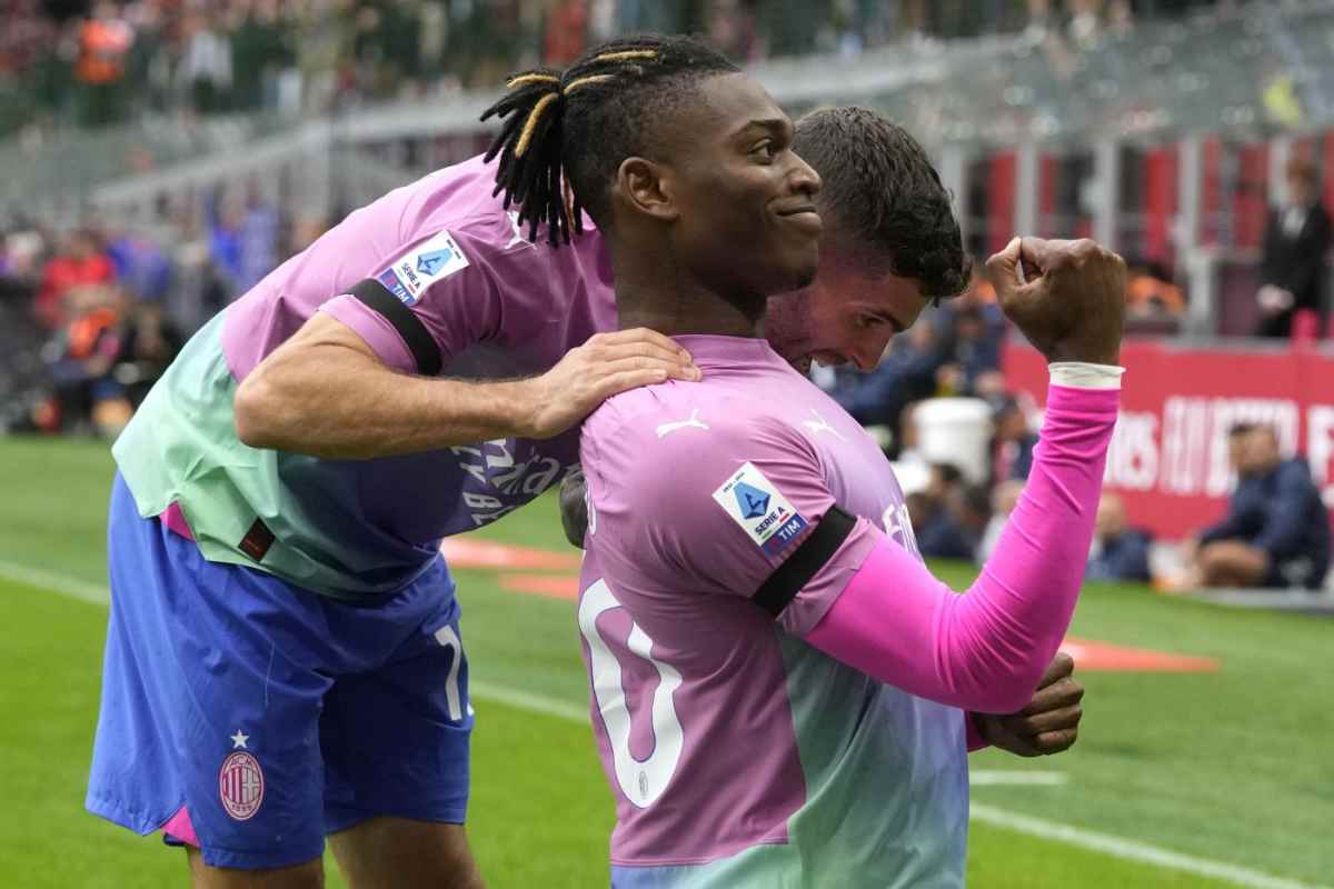 Leao gol Milan Verona