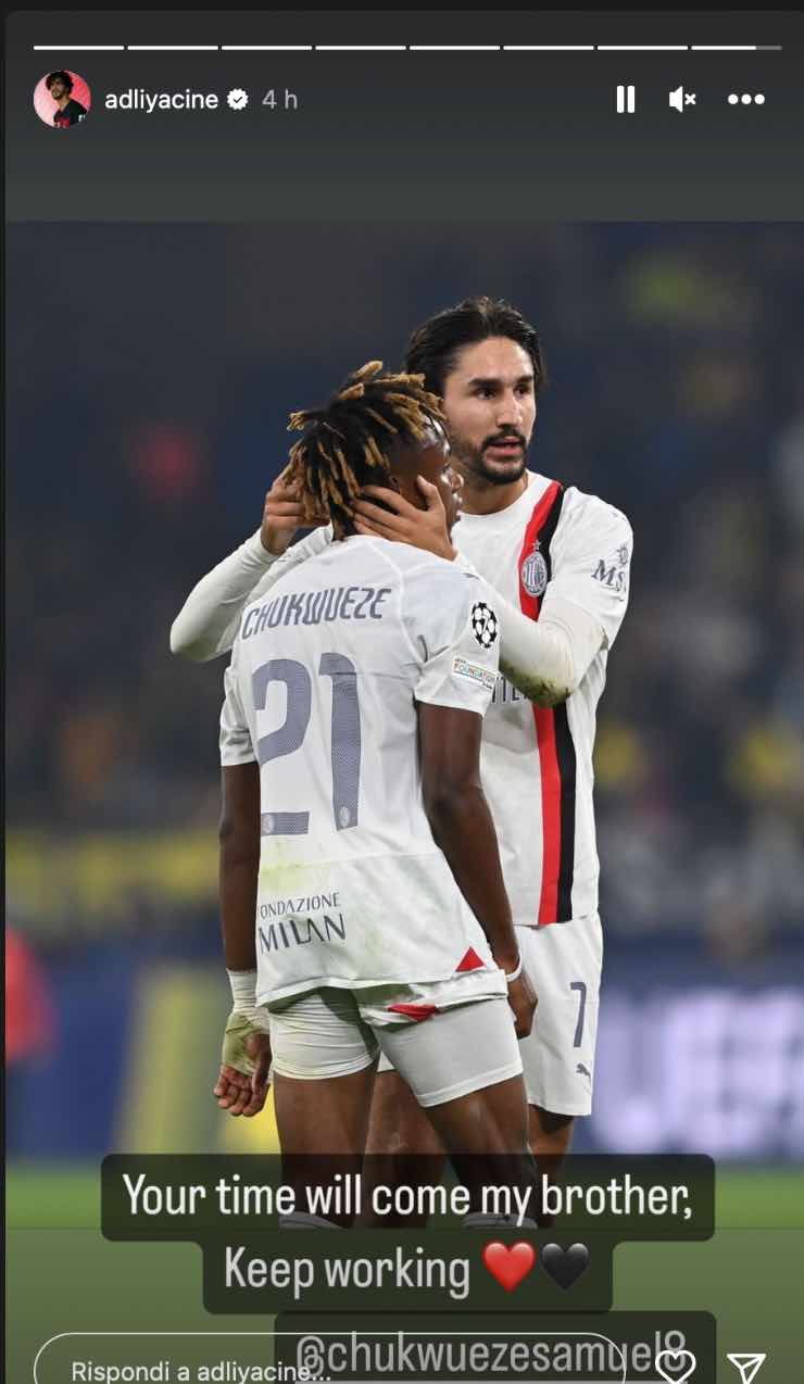 Chukwueze sbaglia il gol contro il Borussia: ci pensa Adli a rincuorarlo