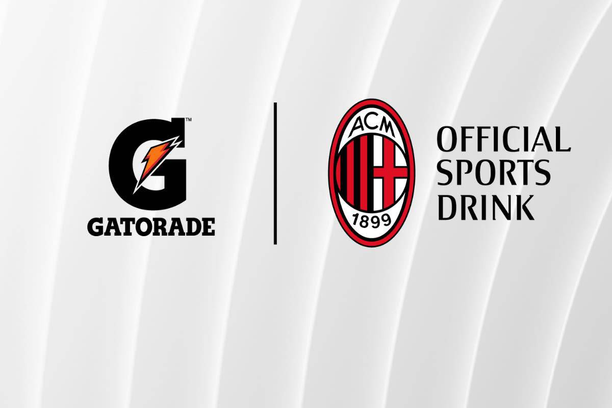 Milan, rinnovo con Gatorade: è ufficiale