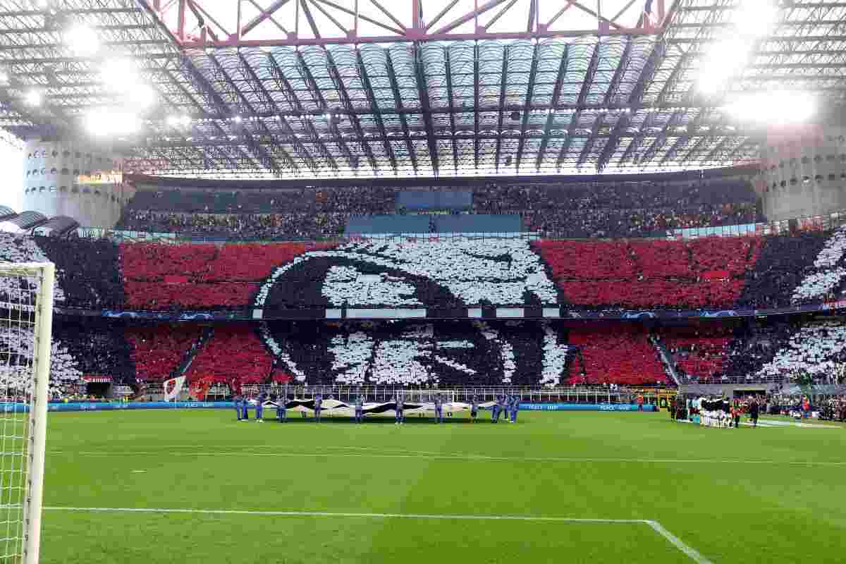 San Siro è pronto per la supersfida Milan-Juve