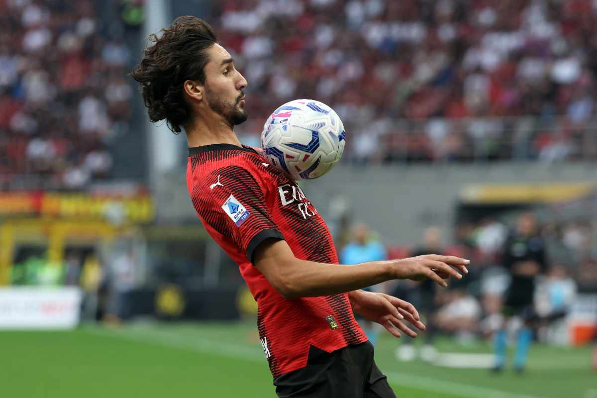 La Gazzetta boccia Adli in Milan-Lazio