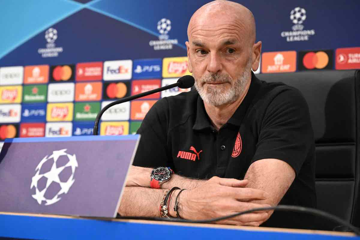 Pioli conferenza stampa Borussia Dortmund Milan