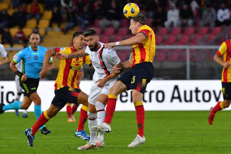 Giroud, scuse all'arbitro Abisso