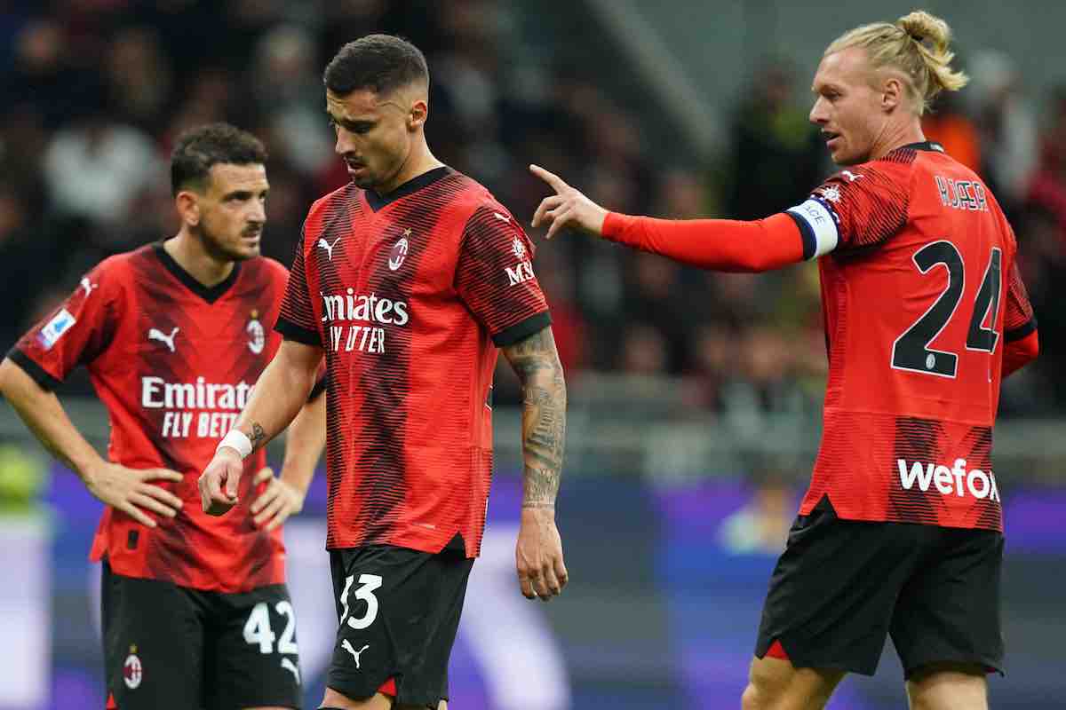 Infortuni Milan,  emergenza difesa