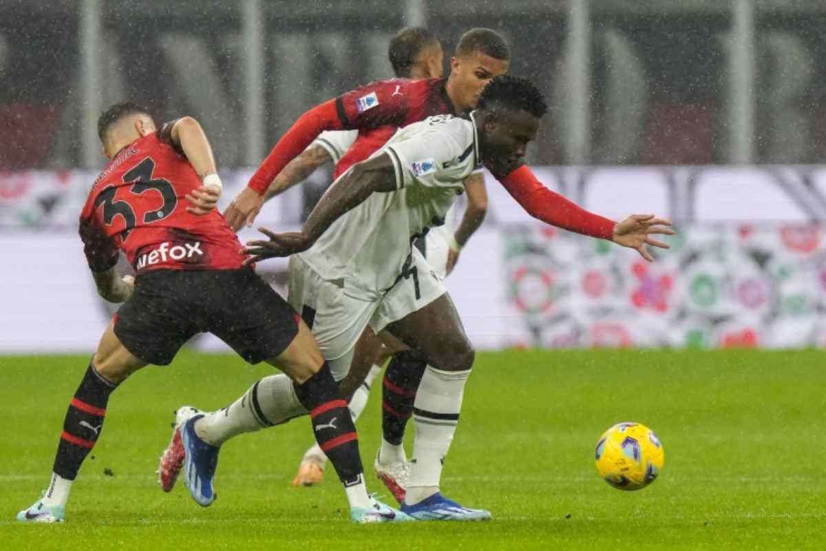 Milan Udinese, dubbi sul rigore dei friulani