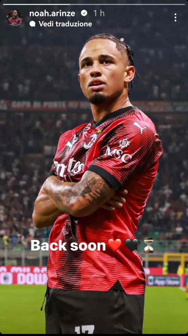 Milan, Okafor vuole tornare presto