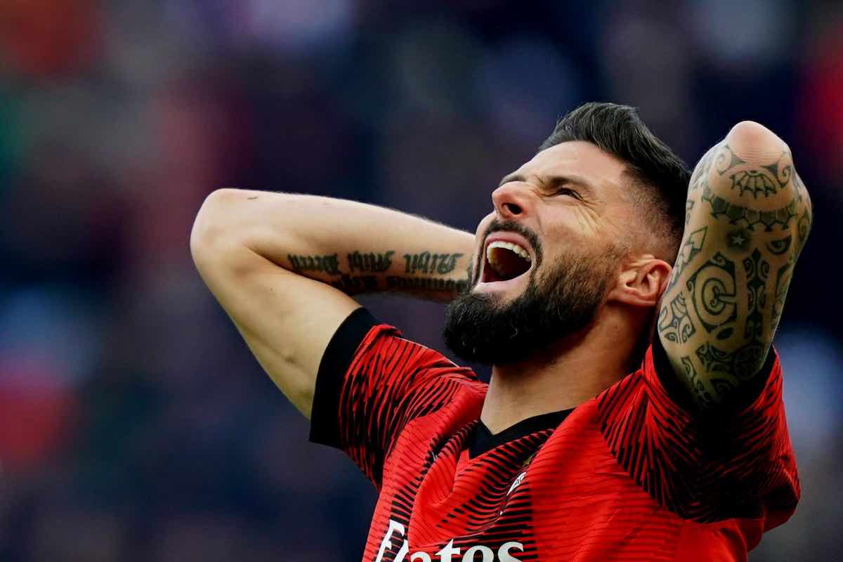 Milan, Giroud nel mirino dell’Atletico Madrid