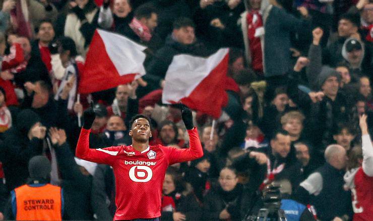 Jonathan David tornato in gol con il Lille contro il PSG. (ansa - Milan Live)