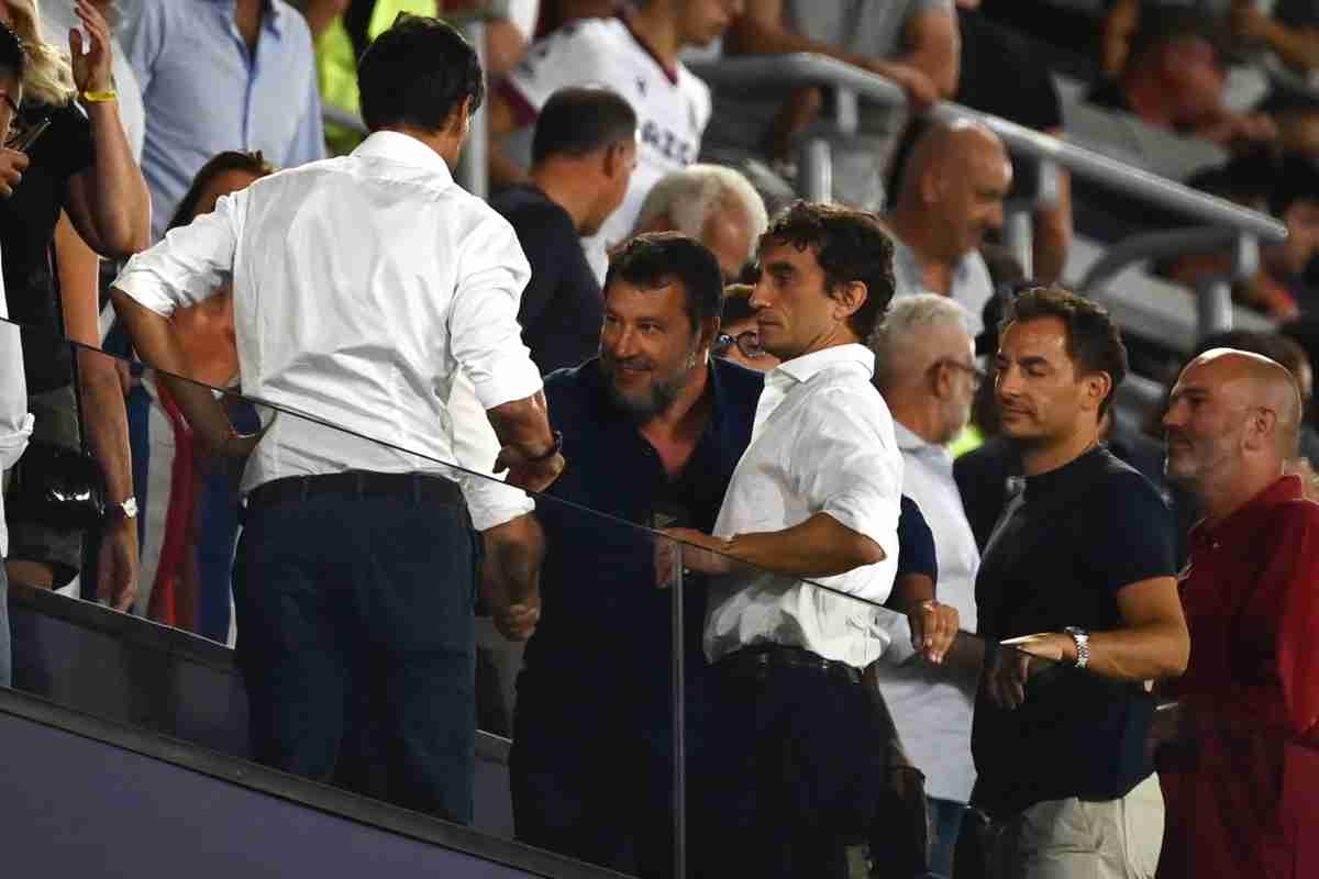 Atalanta-Milan, Salvini critica la prestazione rossonera