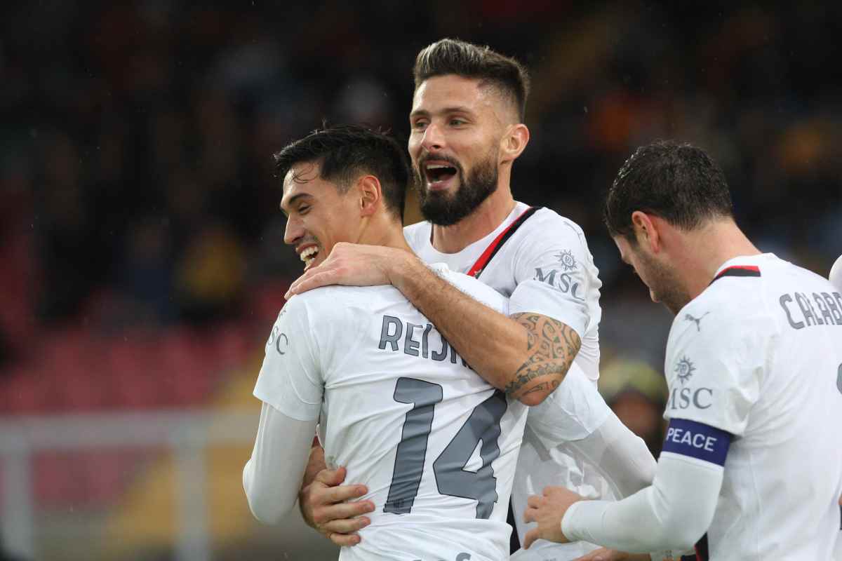 le formazioni di atalanta e milan