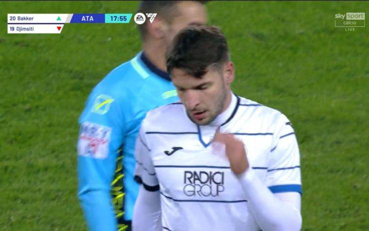 Djimsiti infortunato: salta Atalanta-Milan?