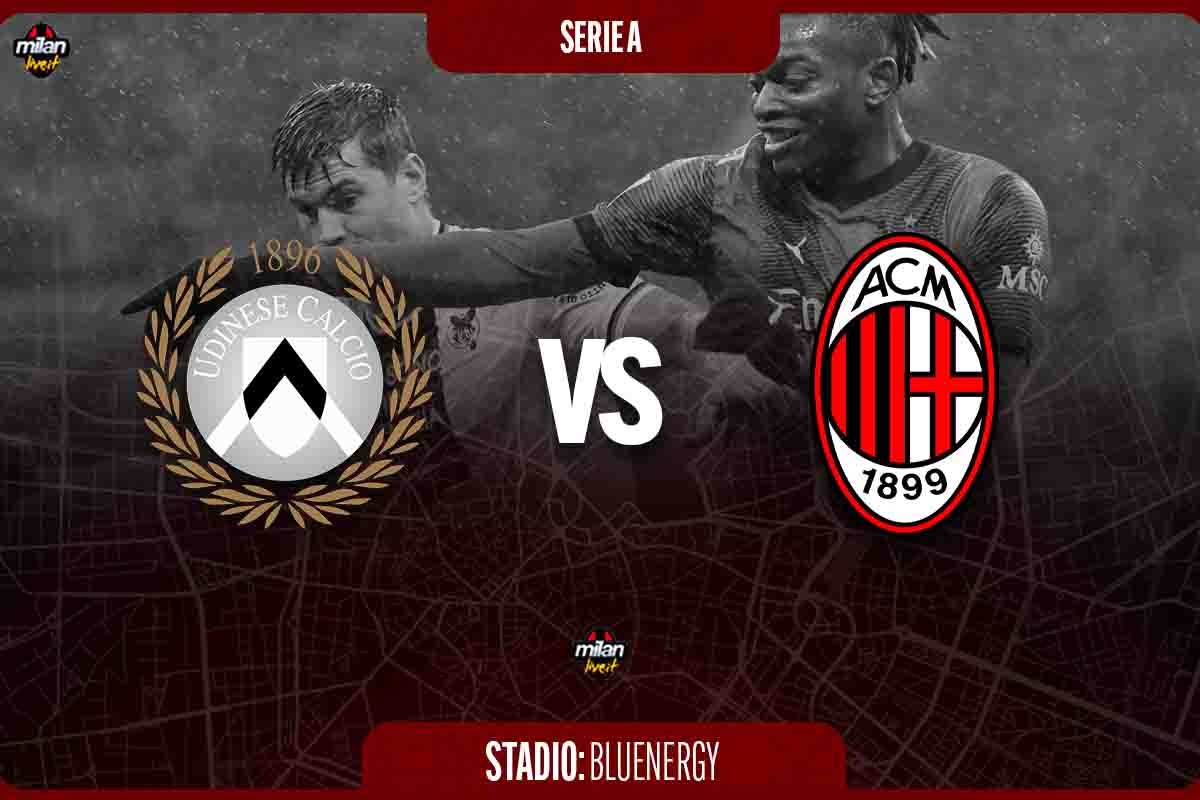 Udinese-Milan in diretta