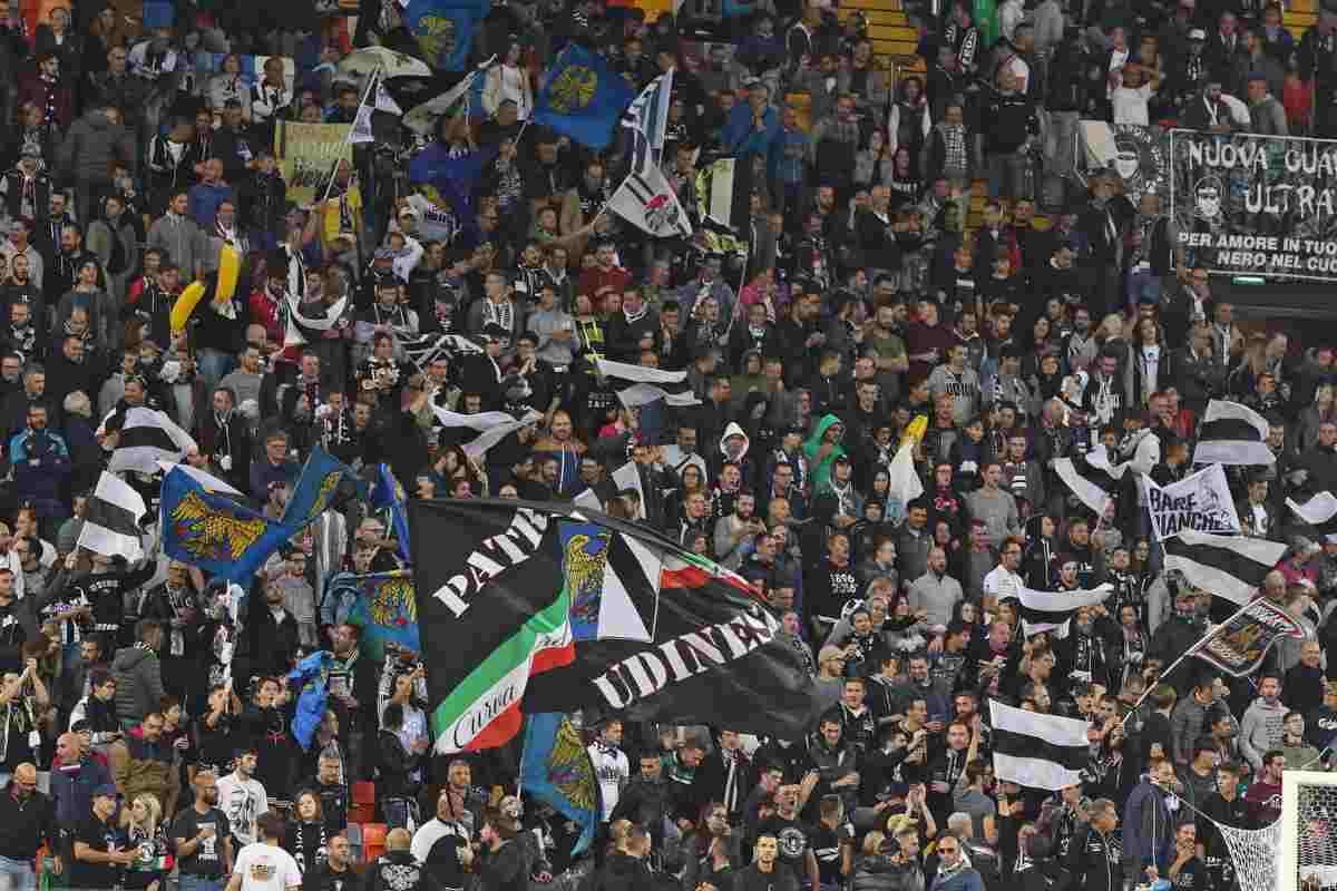Curva Udinese attacca Maignan