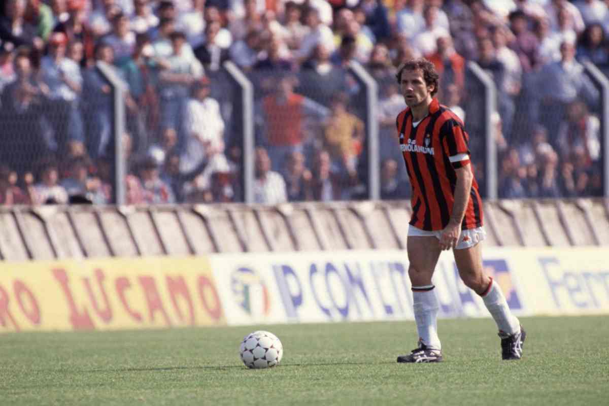 Franco Baresi rigore Atalanta Milan Coppa Italia