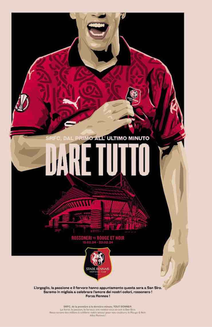 Milan-Rennes, francesi in delirio