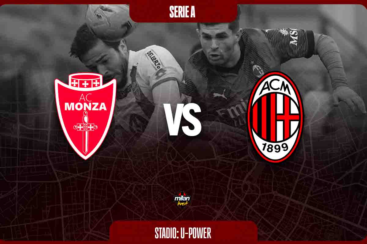 Monza-Milan in diretta
