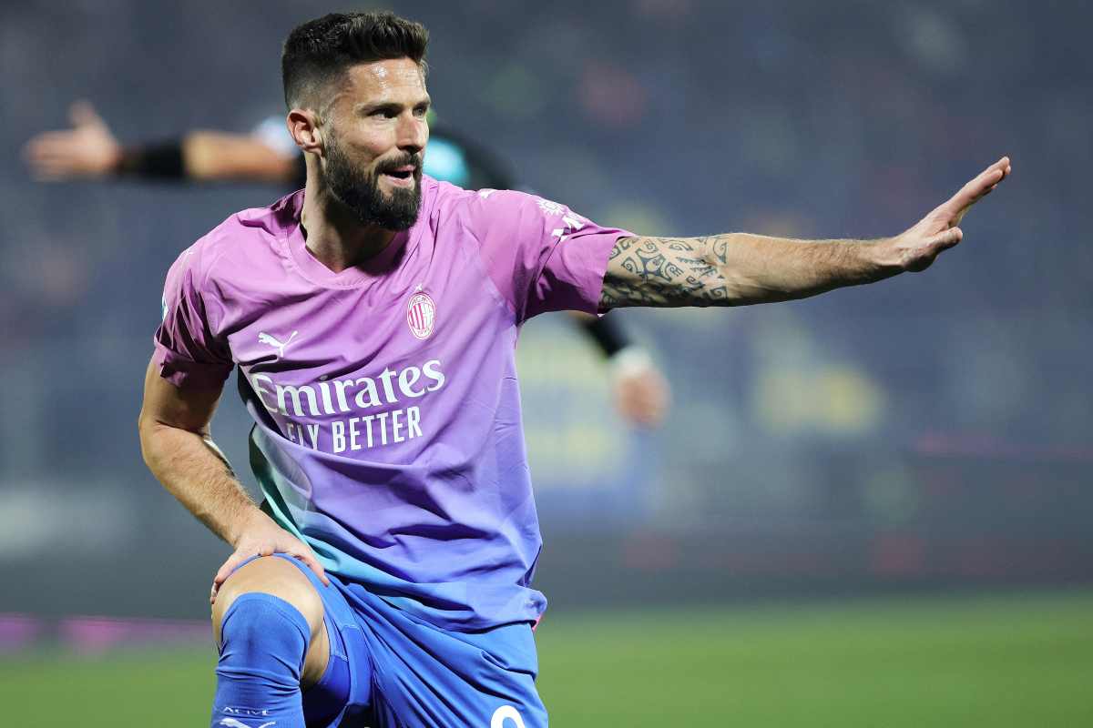 Giroud a Londra per Arsenal-Liverpool