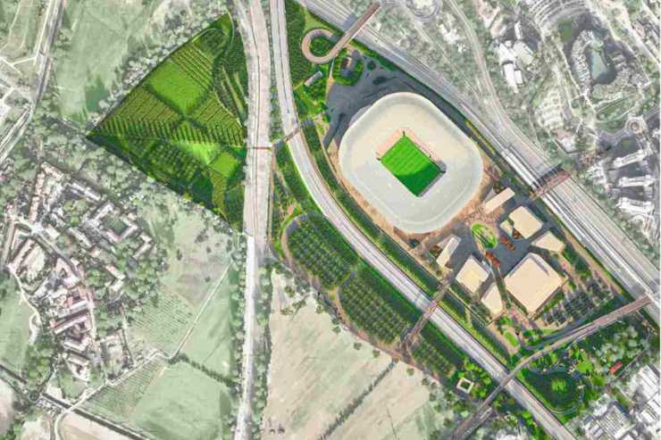 Rogito terreni nuovo stadio