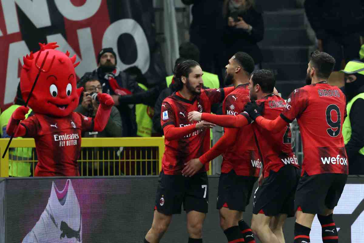 Milan coincidenza calendario Serie A Febbraio