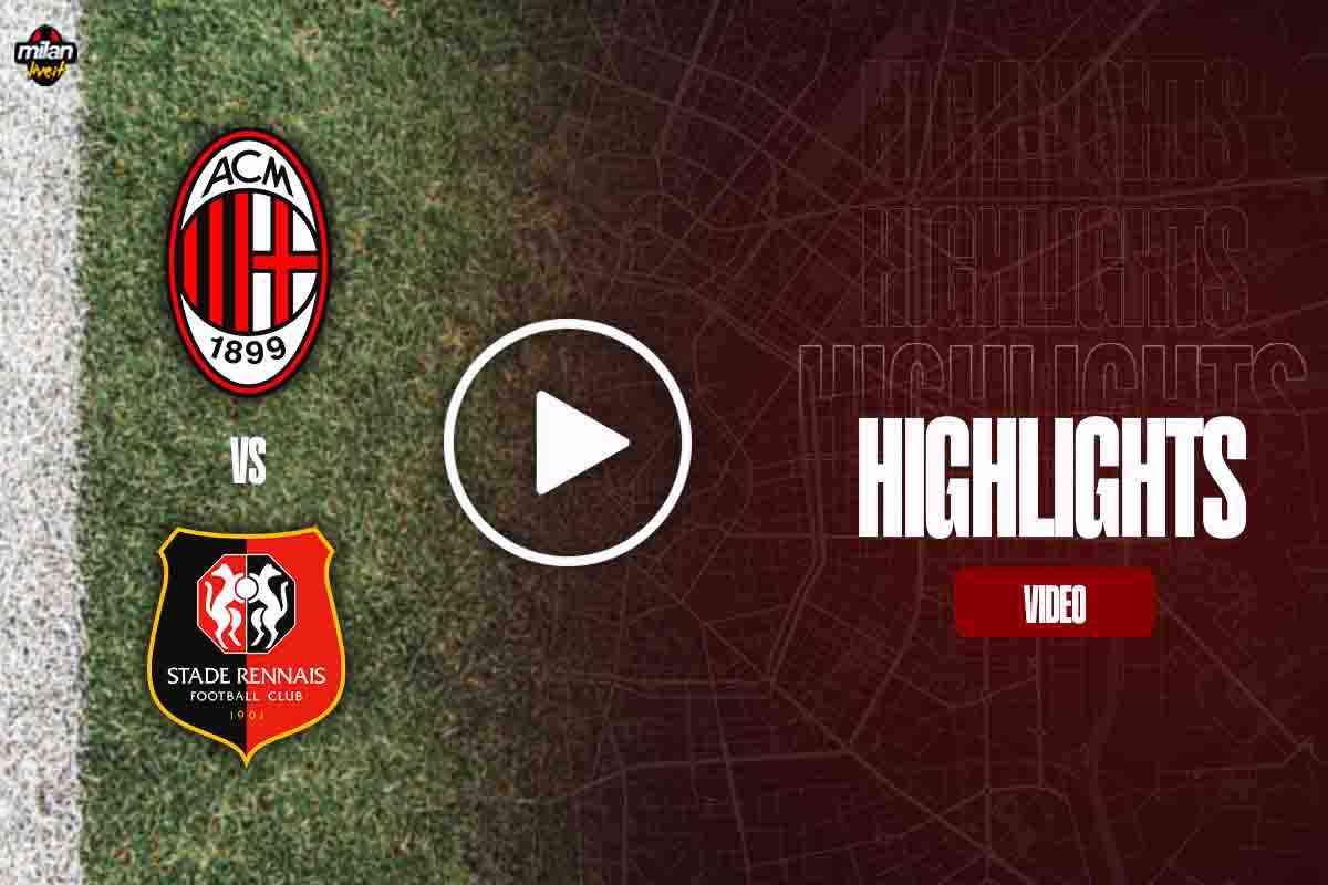 Milan Rennes Highlights video Europa League