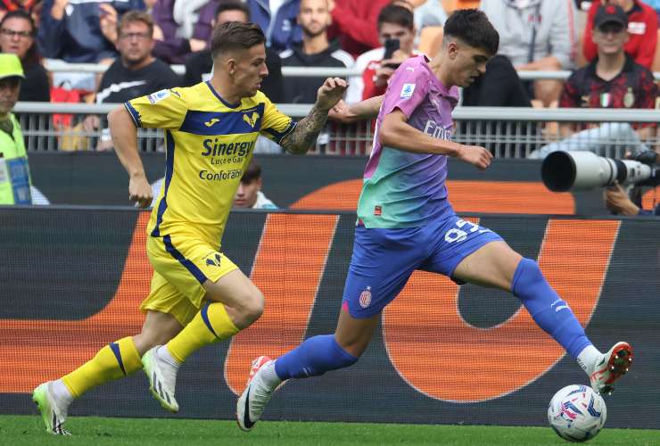 Milan, Bartesaghi in prestito