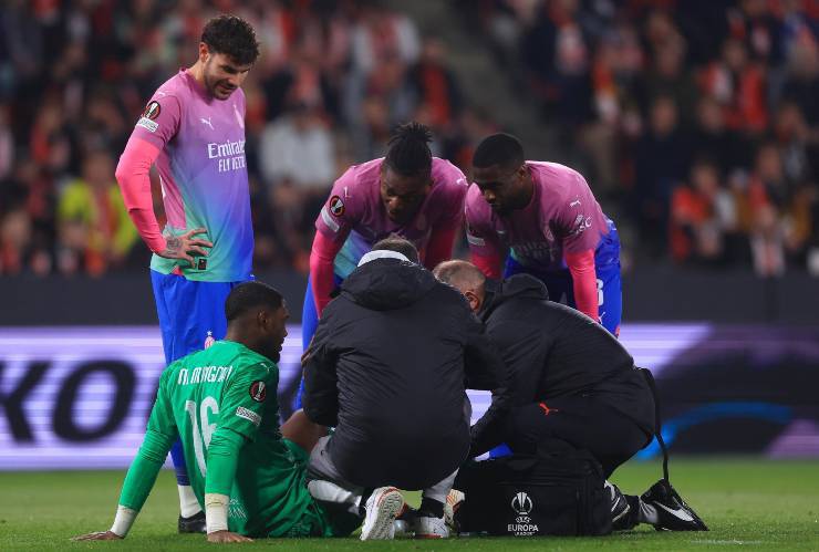 Milan, Maignan non si è allenato con la Francia