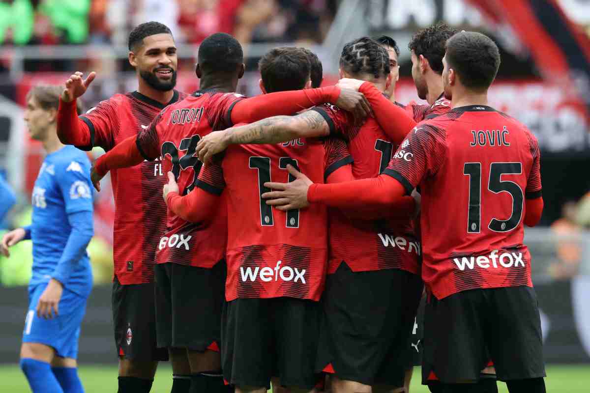 Nuovo look calciatori Milan