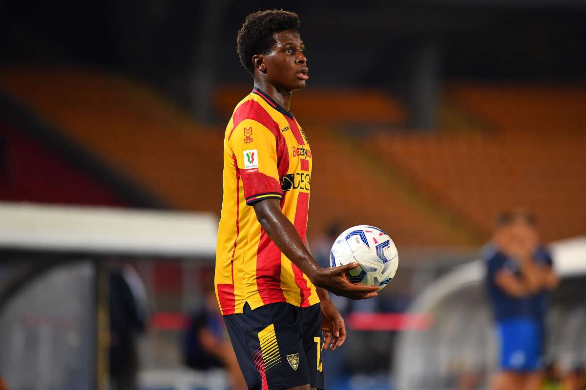 Milan, piace Dorgu del Lecce come vice Theo